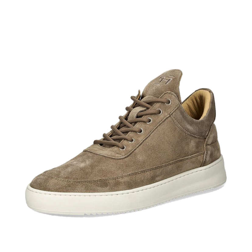 Sneakers och skor Filling Pieces Low Top Suede Sneakers Beige | 10122793055