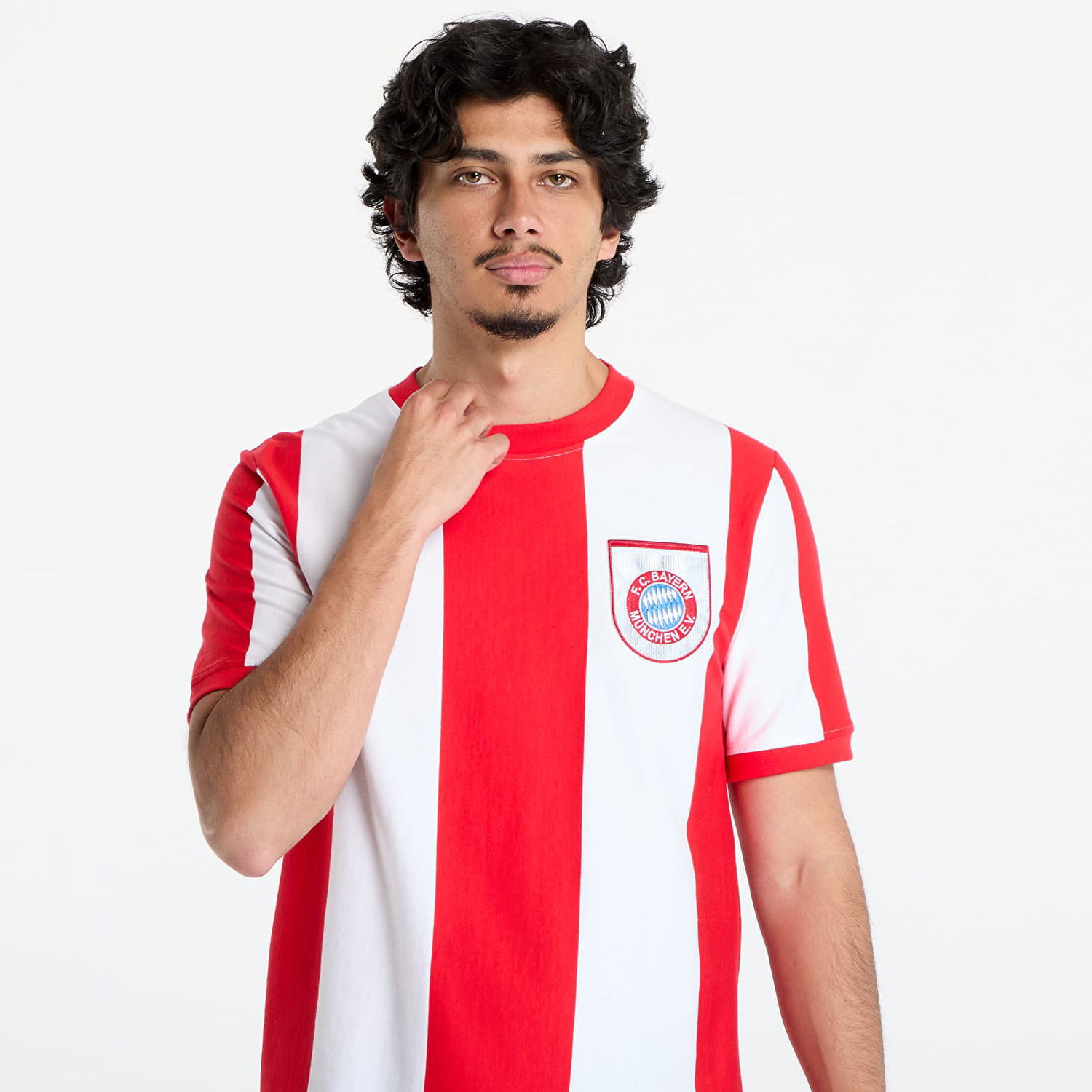 T-shirt COPA COPA FC Bayern München 1971-72 Retro Football Shirt Röd | 510-015, 1