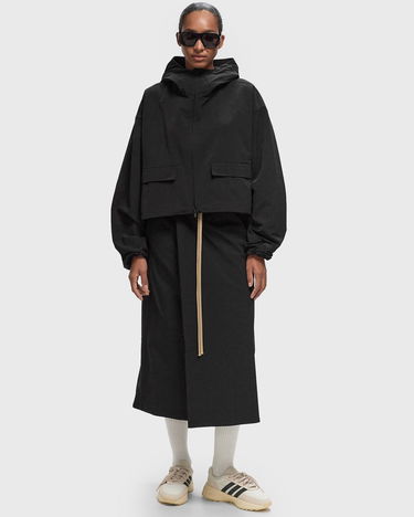 Sweatshirt Fear of God Essentials Cropped Hooded Anorak Svart | 202BT245280FW-001, 1