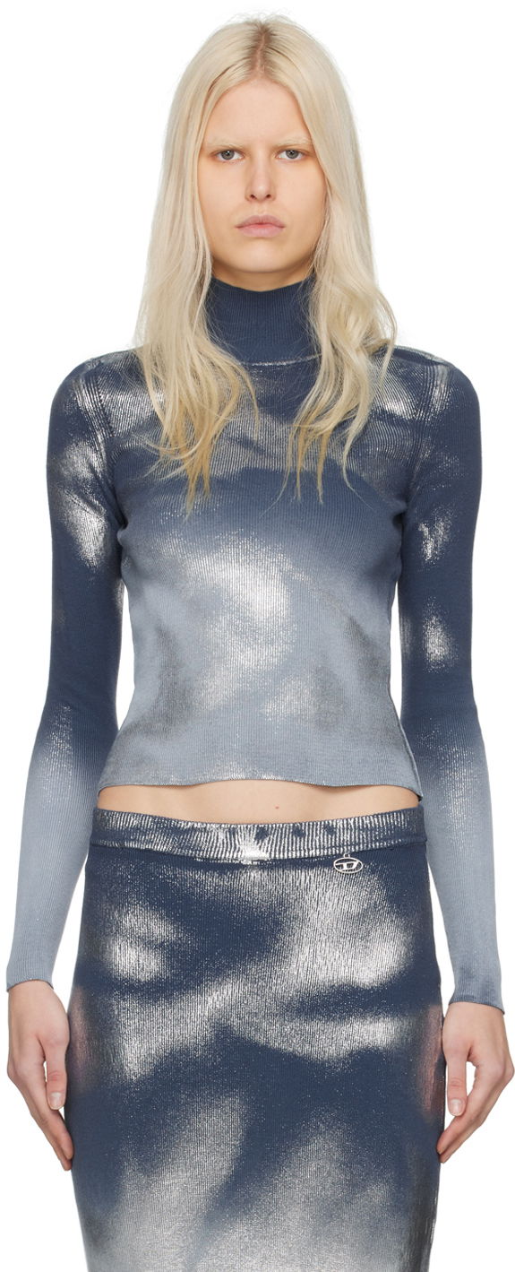 Sweater Diesel M-Ileen Turtleneck Grå | A12417 0BNAE, 0
