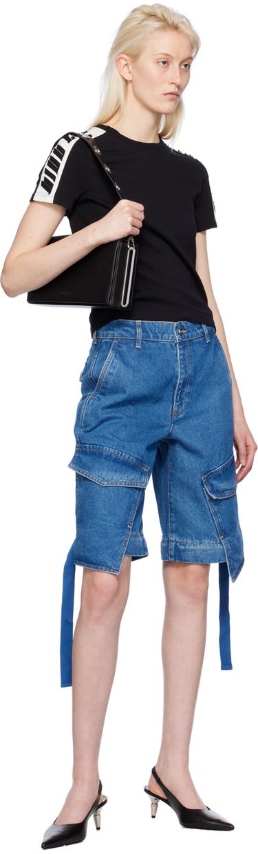 T-shirt Dion Lee Dion Lee Slim T-Shirt Svart | C3162PS24, 3
