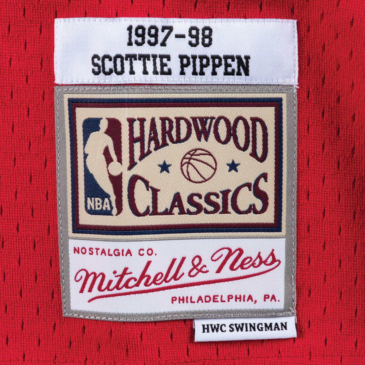 Jersey Mitchell & Ness Chicago Bulls Scottie Pippen Swingman Jersey Röd | SMJYGS18153-CBUSCAR97SPI, 1