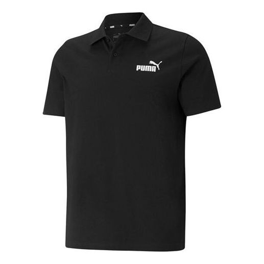 Polotröja Puma Men's Pique Polo Shirt Svart | 845921-01