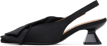 Sneakers och skor GANNI GANNI Bow Kitten Heel Pumps Svart | S2848, 2