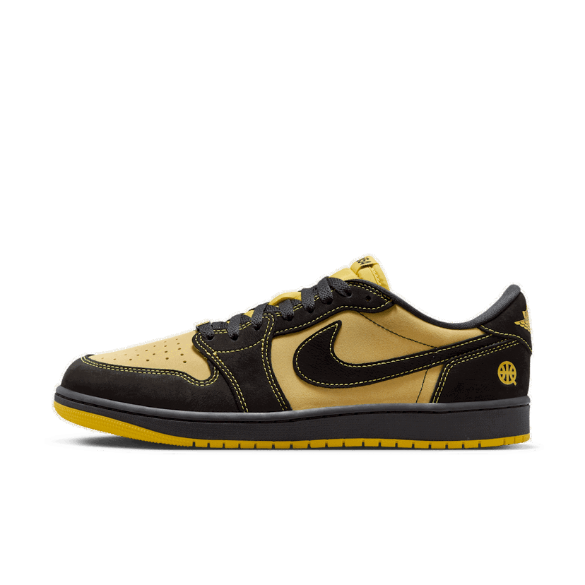 Sneakers och skor Jordan Quai 54 x Air Jordan 1 Retro Low OG "Tour Yellow/Black" Gul | IB8836-007