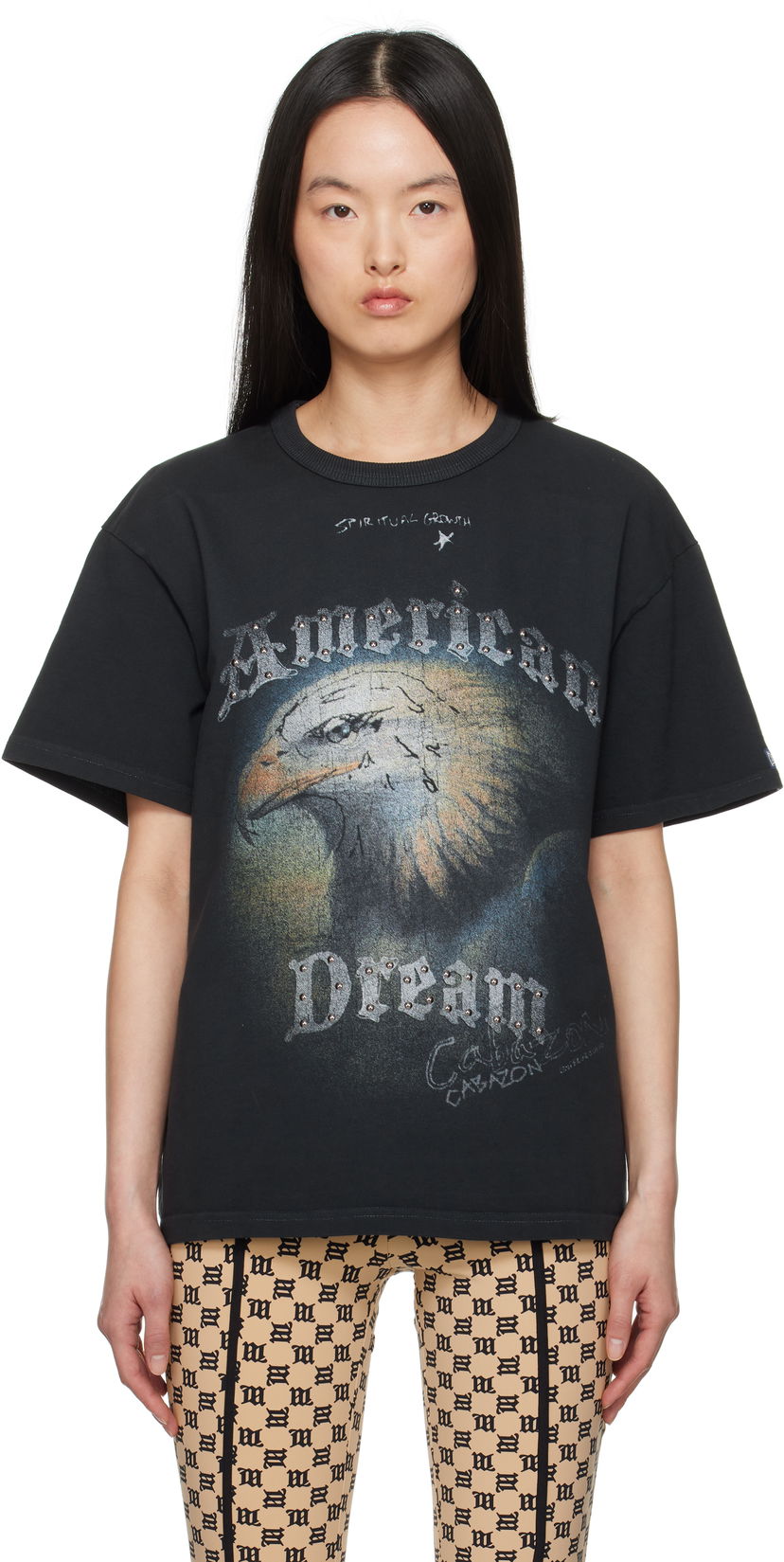 T-shirt MISBHV MISBHV 'American Dream' Graphic T-Shirt Svart | 250M125