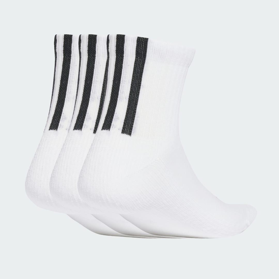 Strumpor adidas Performance Quarter 3 Back Stripes Socks - 3 Pairs Vit | JV7423, 0
