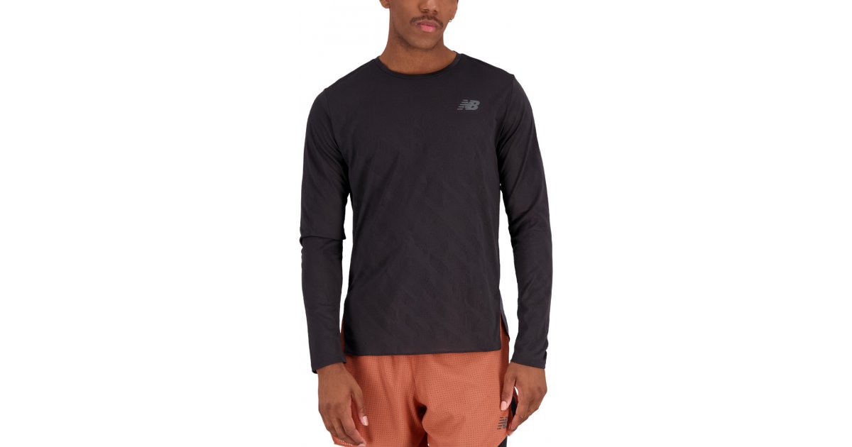 T-shirt New Balance Tee Q Speed Svart | mt31282-bk, 1