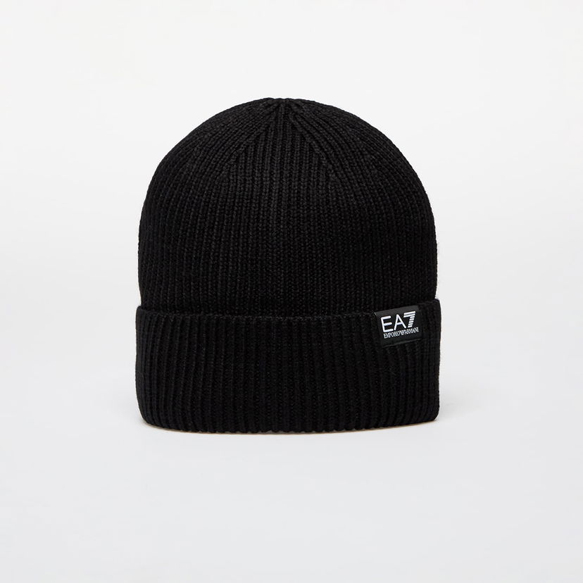 Hatt Emporio Armani Hat EA7 Beanie Hat Nero M Svart | 2446594F20000020