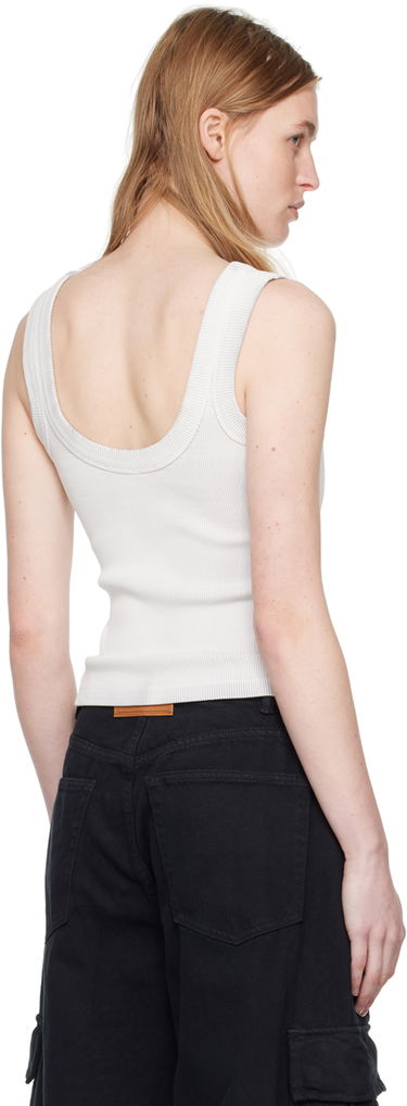 Linne Alexander Wang Alexanderwang.t Embossed Tank Top Vit | 4CC2241455, 2