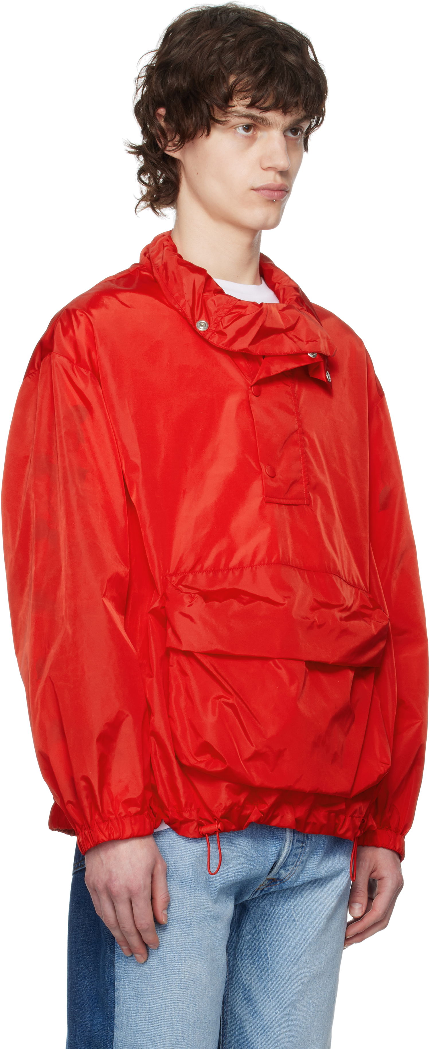 Vindjacka Simone Rocha Simone Rocha Cargo Flap Pocket Jacket Röd | 6123D 1067, 1