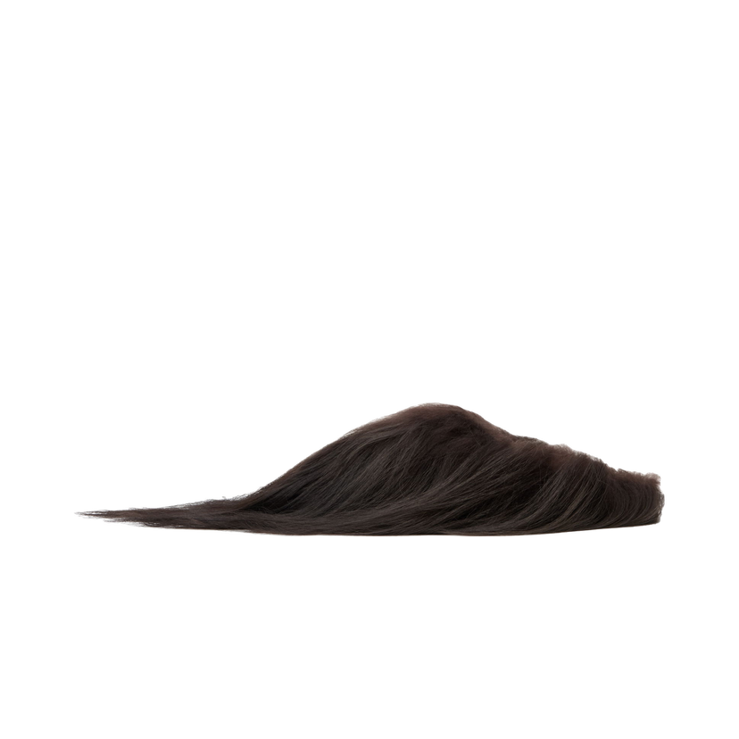 Sneakers och skor Marni Long Hair Fur Slippers Brun | SBMR000600 P4620