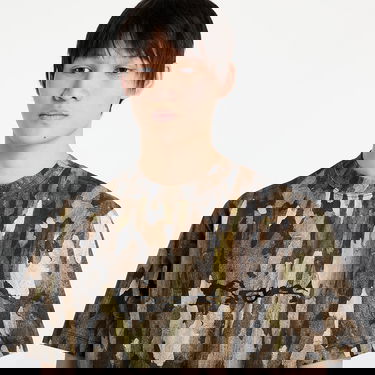 T-shirt ROA ROA Bark Camouflage T-Shirt Brun | RBMW0440JY43 GRN0027, 1