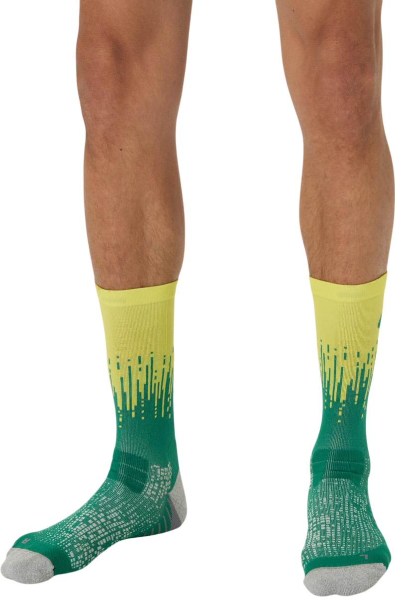 Strumpor Asics Performance Run Crew Socks Grön | 3013a977-752, 1
