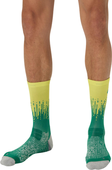 Strumpor Asics Performance Run Crew Socks Grön | 3013a977-752, 1
