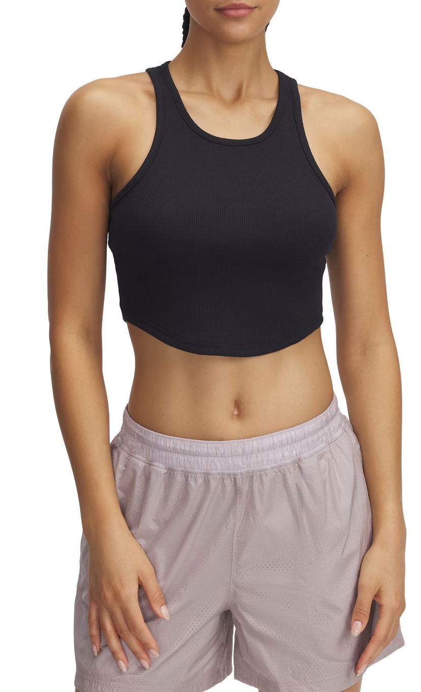 Linne Under Armour Under Armour UA Rival Rib Tank Top Svart | 1389798-001