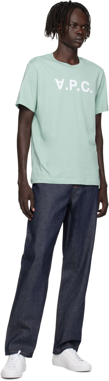 Jeans A.P.C. Fairfax Indigo Relaxed Fit Jeans Blå | CODBS-M09156, 3