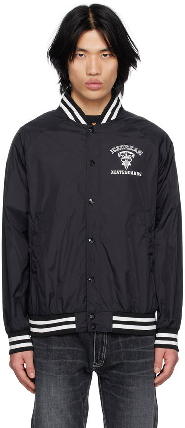 Bomberjacka BBC IceCream Printed Bomber Jacket Svart | IC22406, 0