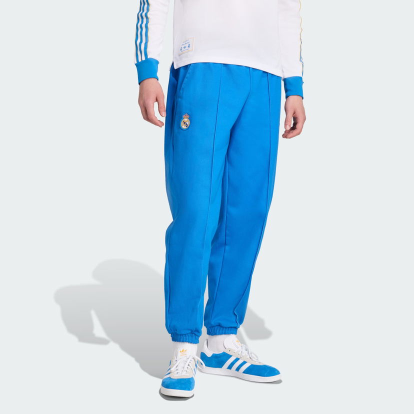 Träningsbyxor adidas Performance Real Madrid Terrace Icons Drill Pants Blå | JN3061
