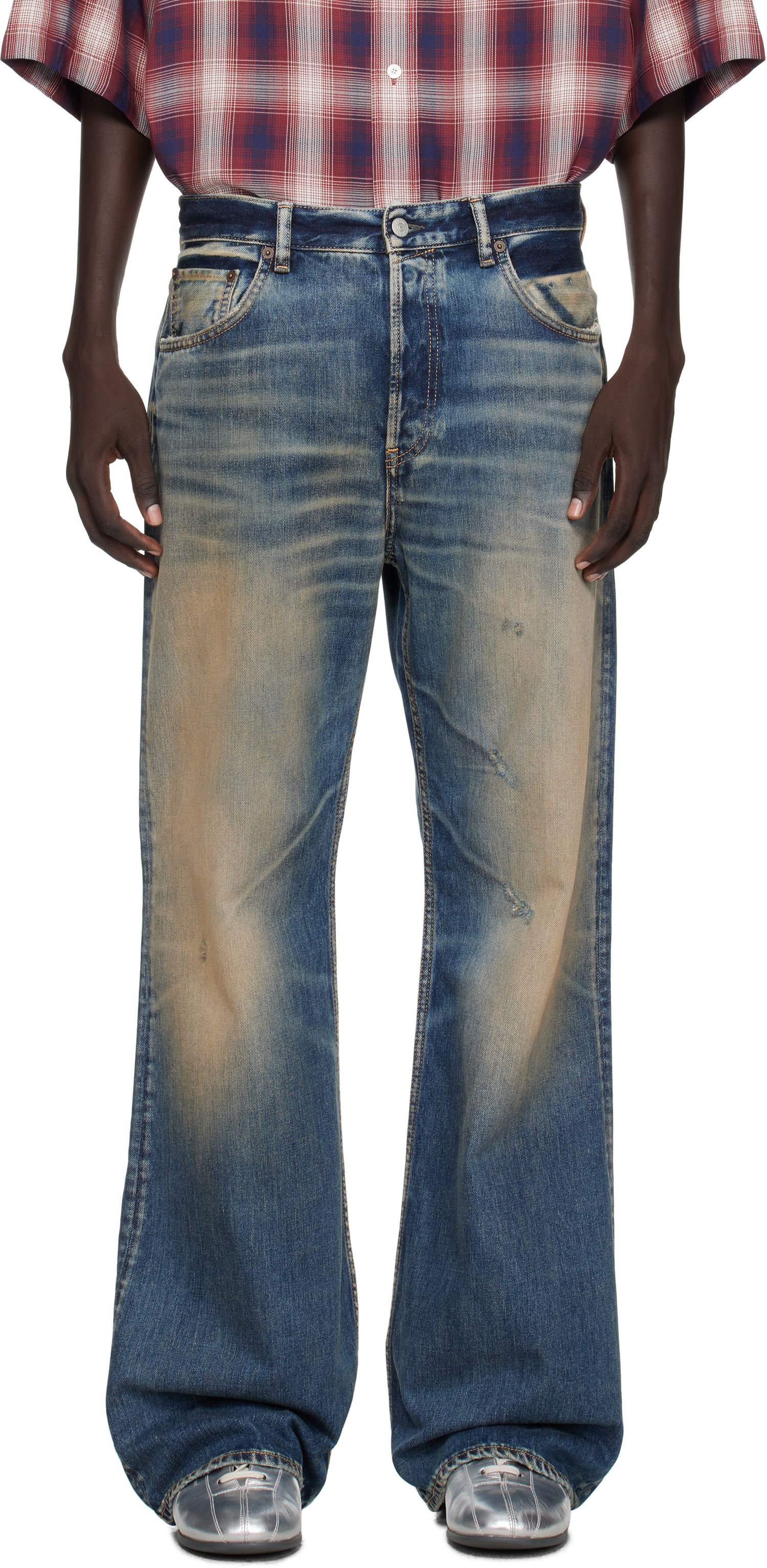 Jeans Acne Studios Acne Studios Regular Fit 2021M Jeans Blå | B00424-, 0