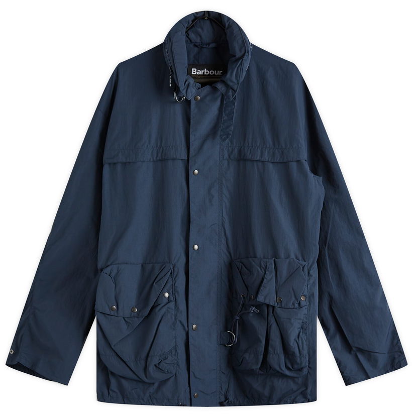 Vindjacka Barbour Heritage+ Modified Durham Showerproof Jacket, Size Large Mörkblå | MSP0133NY71