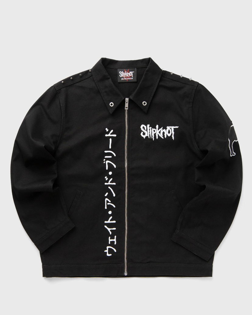 Jacka Pleasures Slipknot Equal Work Jacket Svart | P25SK002-BLACK