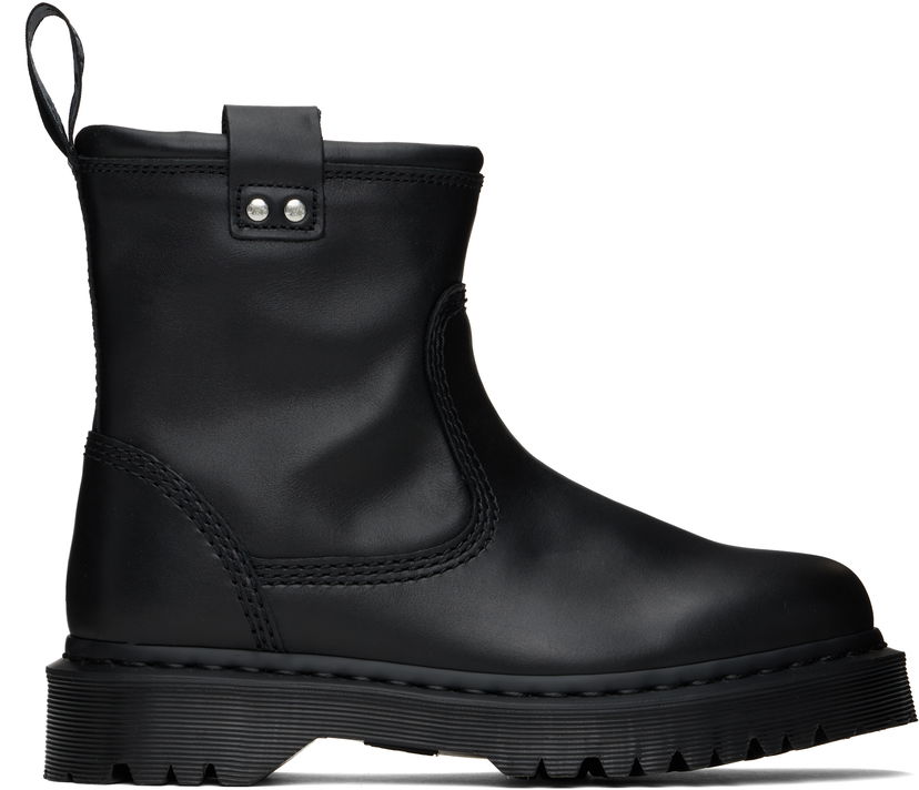 Kläder Dr. Martens Anistone Lo Leather Boots Svart | 32220001