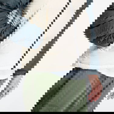 Pufferjacka Tommy Hilfiger Alaska Colorblock Puffer Jacket Beige Beige | DM0DM19639 ACG, 2