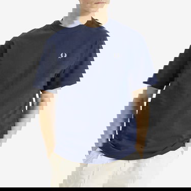 T-shirt Fred Perry Champion Embroidered T-Shirt, Size Large Mörkblå | M9826-X86, 2