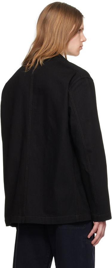 Rockar LEMAIRE Double-Breasted Blazer Svart | JA1038 LD1004, 2