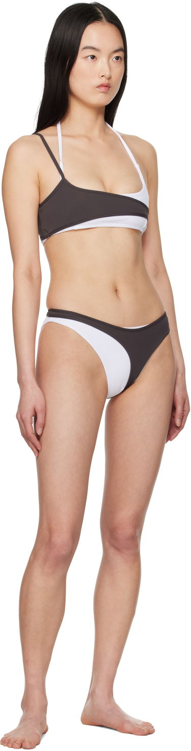 Badkläder Ottolinger Ottolinger Layered Bikini Top Brun | 10280030302, 3