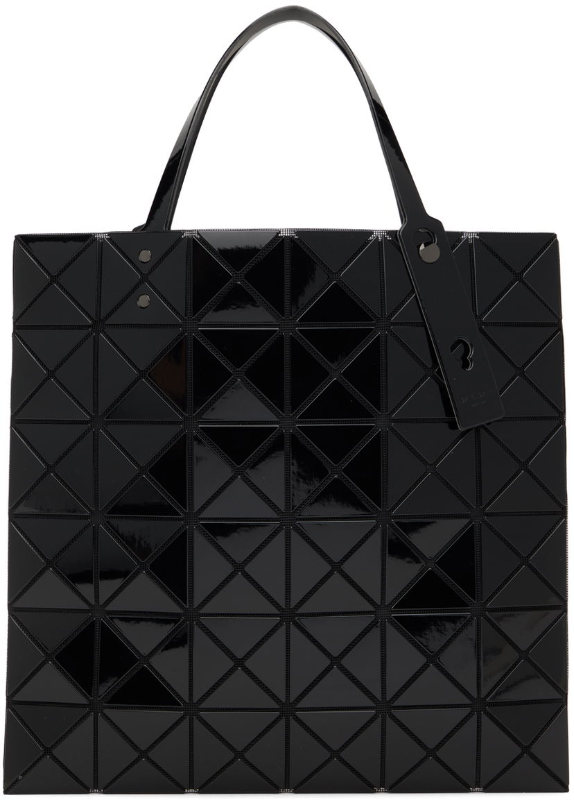 Tygpåse BAO BAO ISSEY MIYAKE Geometric Pattern Tote Bag Svart | BB36AG053