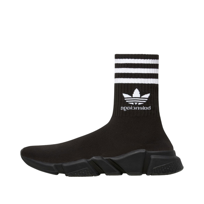 Sneakers och skor Balenciaga adidas x Speed Trainer Black Svart | 717591WBDV11009