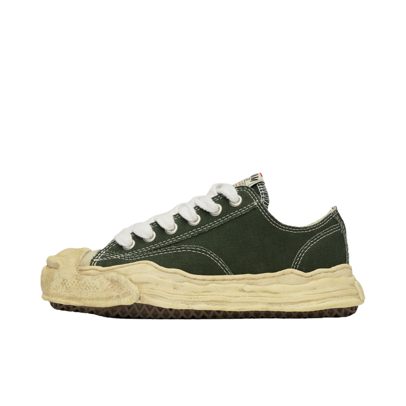 Sneakers och skor Maison MIHARA YASUHIRO Hank OG Dyed Sole Canvas Low-Top Grön | A13FW733