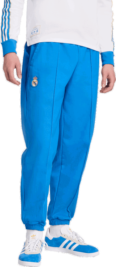 Träningsbyxor adidas Performance Real Madrid Terrace Icons Drill Pants Blå | JN3061, 4