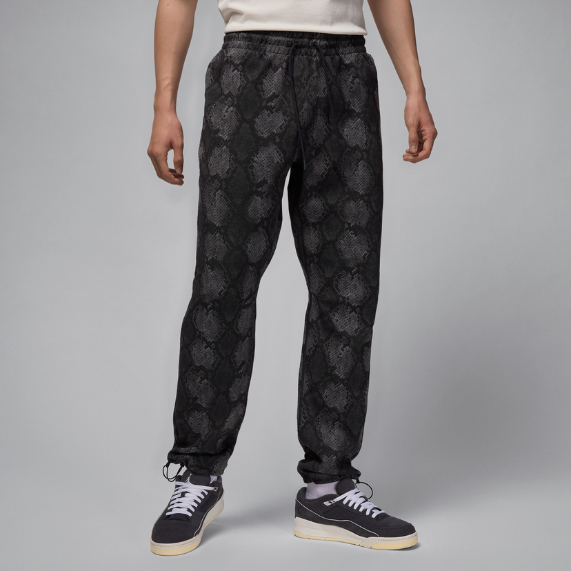Träningsbyxor Jordan Jordan Sport Hoop Fleece Dri-FIT Print Pants Svart | HF9896-010