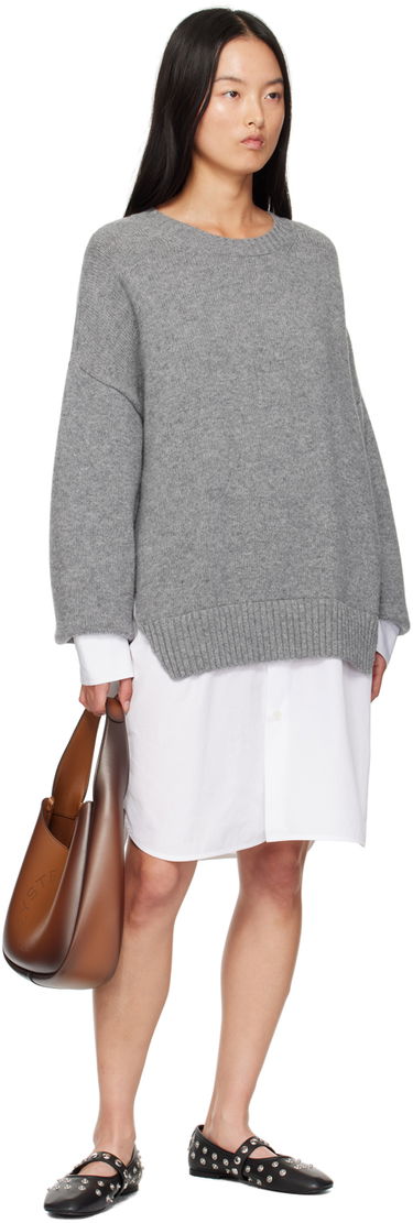 Sneakers och skor Stella McCartney Stella McCartney Ryder Popper-Studded Ballerina Flats Svart | 810473W1IL0, 4