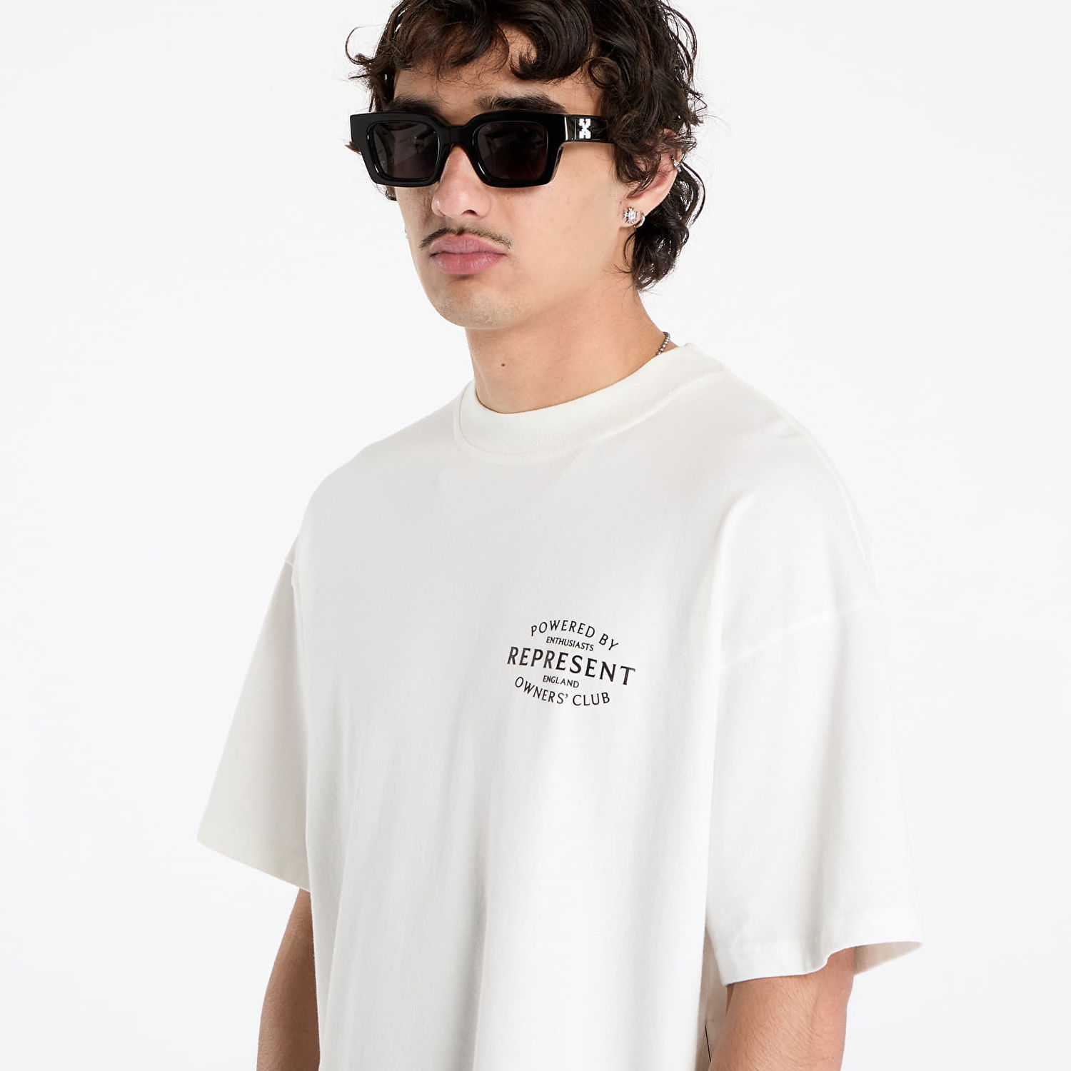 T-shirt Represent Clo Represent Owners Club Stamp T-Shirt Vit | OCM41241-072, 1