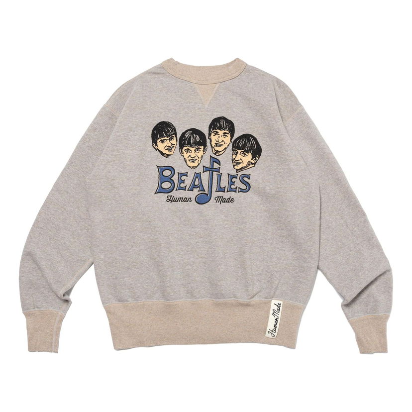 Sweatshirt Human Made Beatles Graphic Print Sweatshirt Grå | HM26CS023