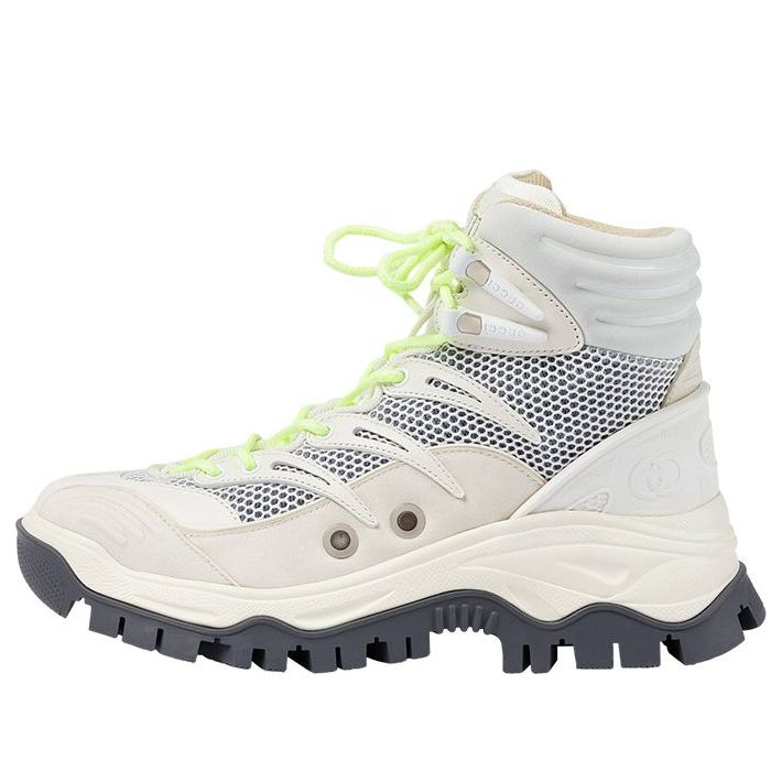 Sneakers och skor Gucci Lace Up Ankle Boot Vit | 701268-2KD20-9094