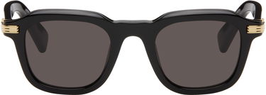 Solglasögon Cartier Première Square-frame Sunglasses with Gold-tone Accents Svart | CT0536S-001, 0