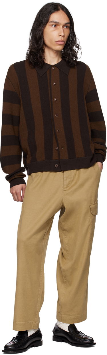 Cargo byxor YMC YMC Military Cargo Pants Beige | P4VAI, 3