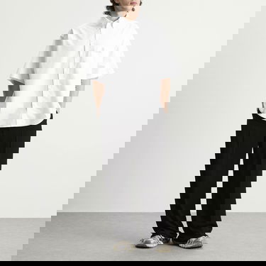 Skjorta Balenciaga Balenciaga Fit Shirt, Size Large Vit | 839213-TRM28-9000, 4