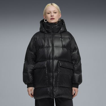 Pufferjacka Puma Hooded Down Puffer Jacket Style Svart | 688389_01, 0