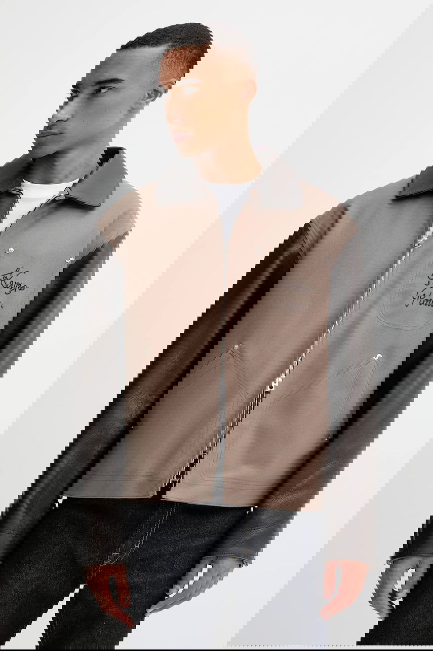 Jacka KENZO Kenzo Wool Blend Jacket Brun | FF68BL1519OH, 0