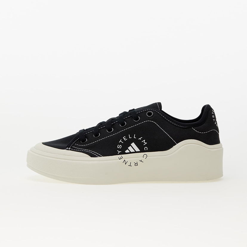 Sneakers och skor adidas Performance Stella McCartney x Court Cotton Core Black/ Core Black/ Off White Svart | HP5702