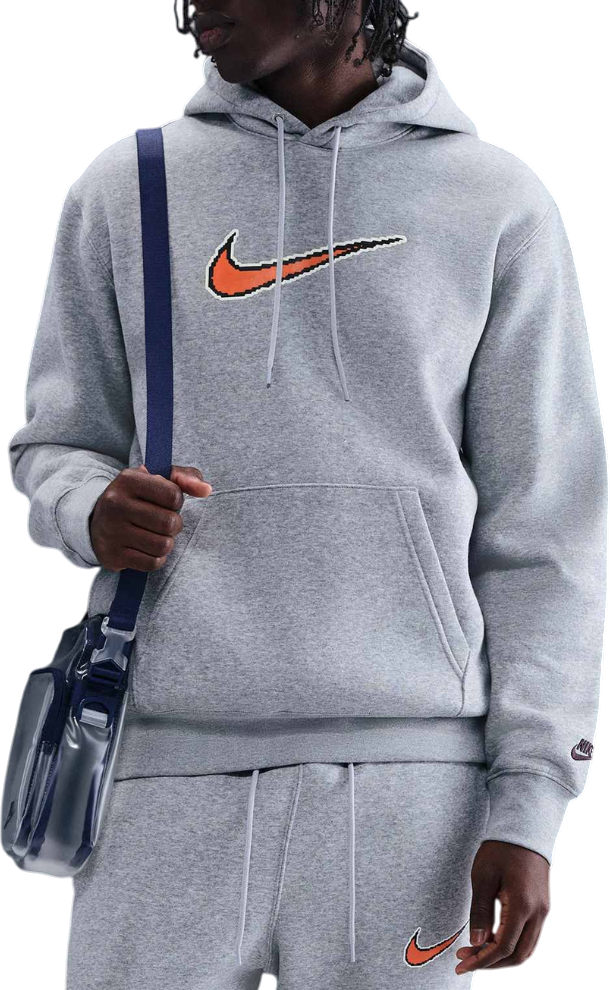 Sweatshirt Nike Sportswear Club Fleece Hoodie Grå | hv0854-063