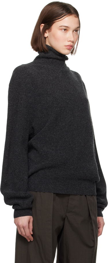 Sweater LEMAIRE LEMAIRE Ribbed Turtleneck Sweater Grå | TO1315 LK1026, 1