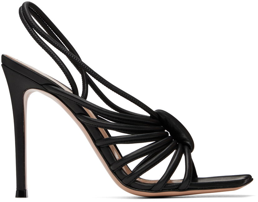 Tillbehör Gianvito Rossi Gianvito Rossi Hellen Heeled Sandals Svart | G32488-15RIC-NAP
