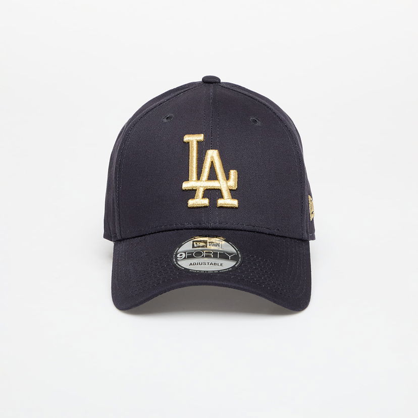 Keps New Era New Era MLB Metallic 9FORTY Los Angeles Dodgers Adjustable Cap Mörkblå | 60595193